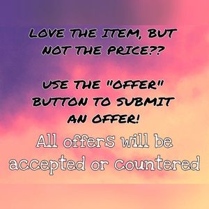 Make me a reasonable offer 🌺